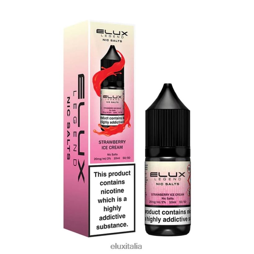 Elux Italia | Elux Legend sale nico 10ml gelato alla fragola HH20XP44