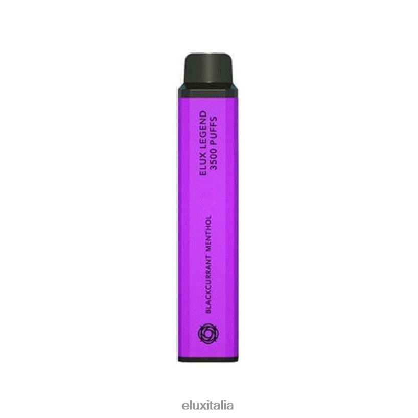 Elux Vape Italia | Elux Legend Vaporizzatore usa e getta da 3500 puff Mentolo di ribes nero HH20XP76