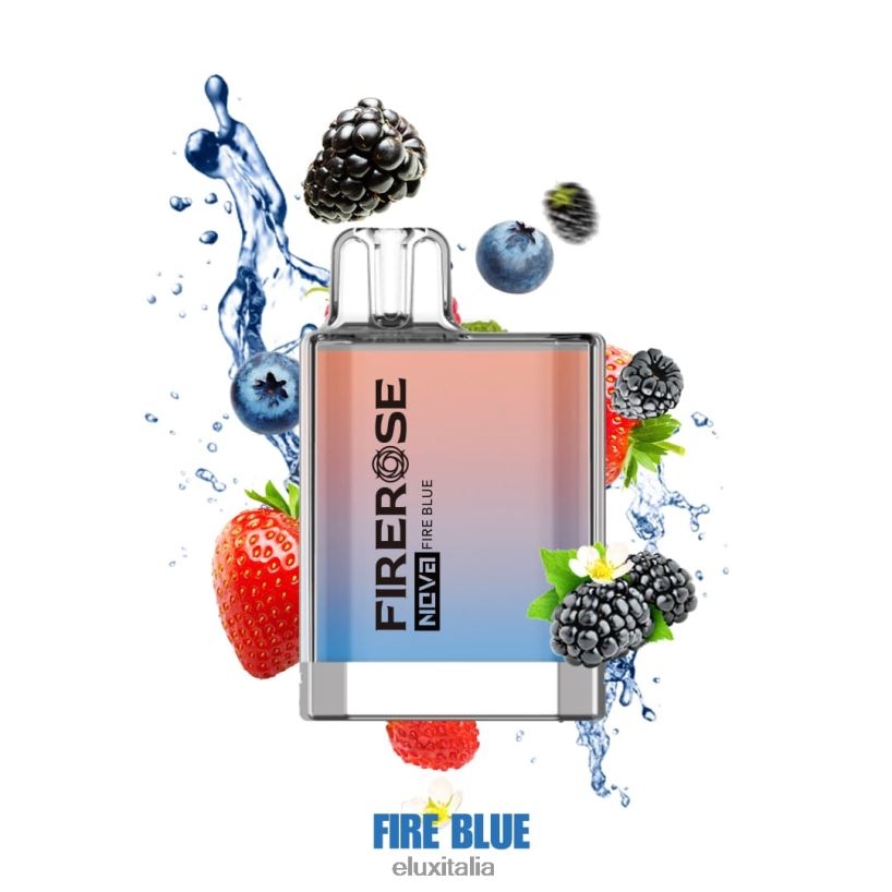 Elux Vape Italia | Elux Firerose Nova Vaporizzatore usa e getta da 600 puff blu fuoco HH20XP26