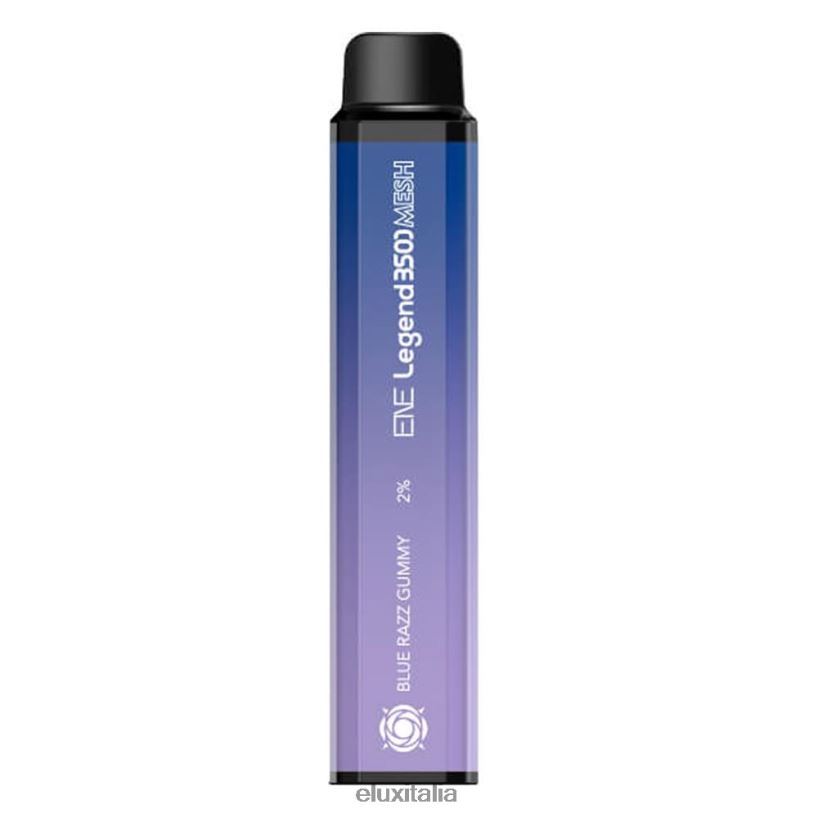 Best Elux Vape Flavours | Elux ENE Legend Vaporizzatore usa e getta da 3500 mesh gommose blu razz HH20XP143